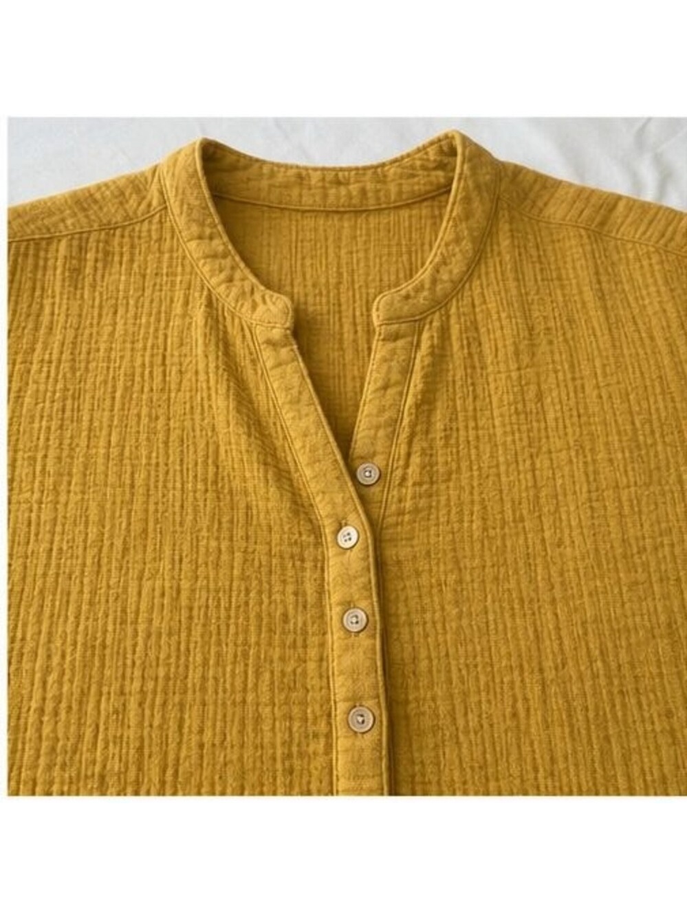 Ivory Smocked Top - Picture 4 of 6